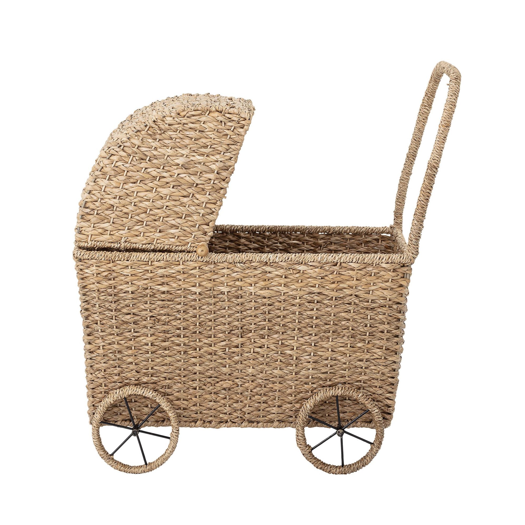 Rattan Toy Pram Bloomingville Mini